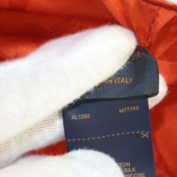 Louis Vuitton White x Terracotta Match Cap Easy Ou Pas Hat 18LZ517S